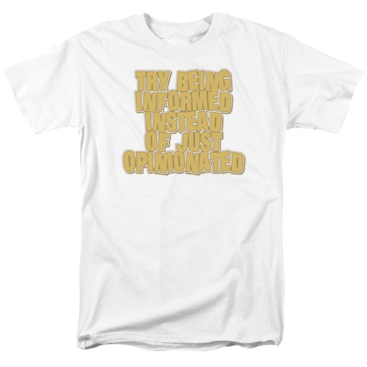 INFORMED -   ADULT 18/1 - WHITE T-Shirt