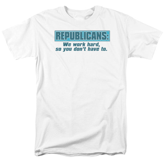 Repubilcans - Short Sleeve Adult 18 - 1 - White T-shirt