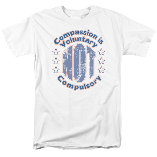 Compassion - Short Sleeve Adult 18 - 1 - White T-shirt