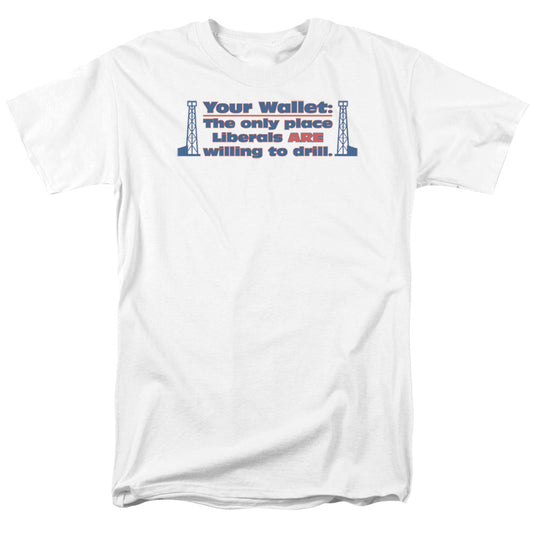 Your Wallet - Short Sleeve Adult 18 - 1 - White T-shirt