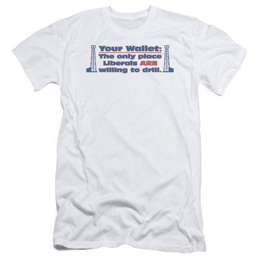 Your Wallet - Short Sleeve Adult 30 - 1 - White T-shirt