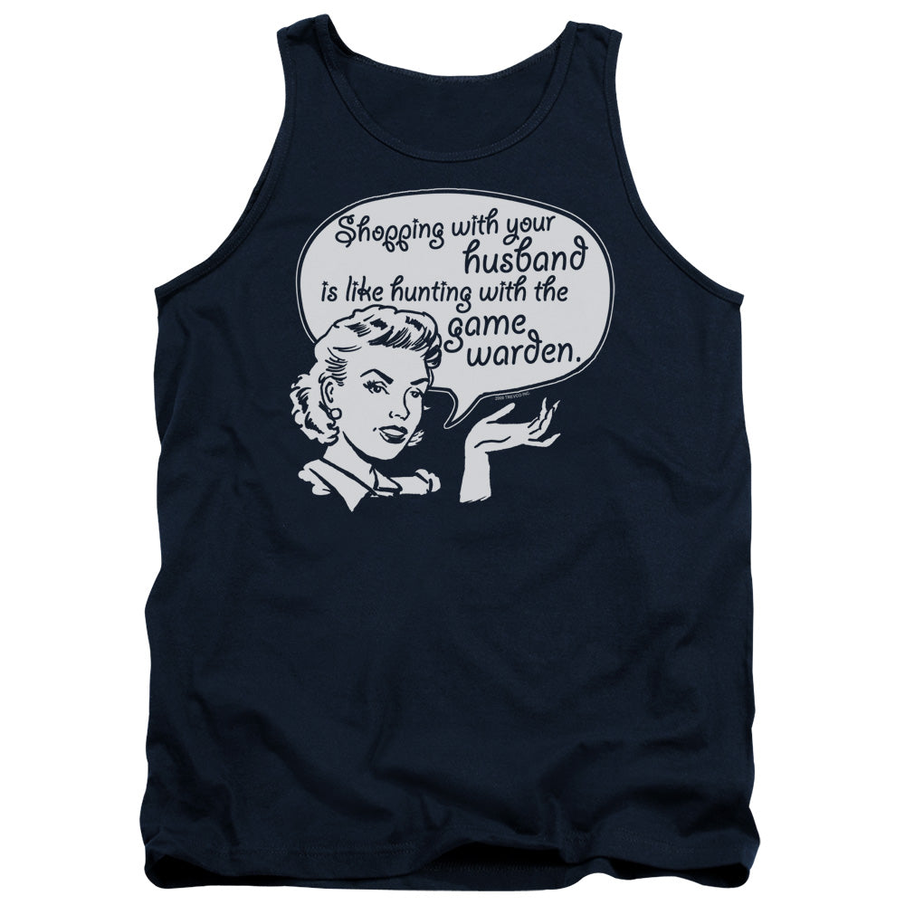 Shopping - Adult Tank - Navy