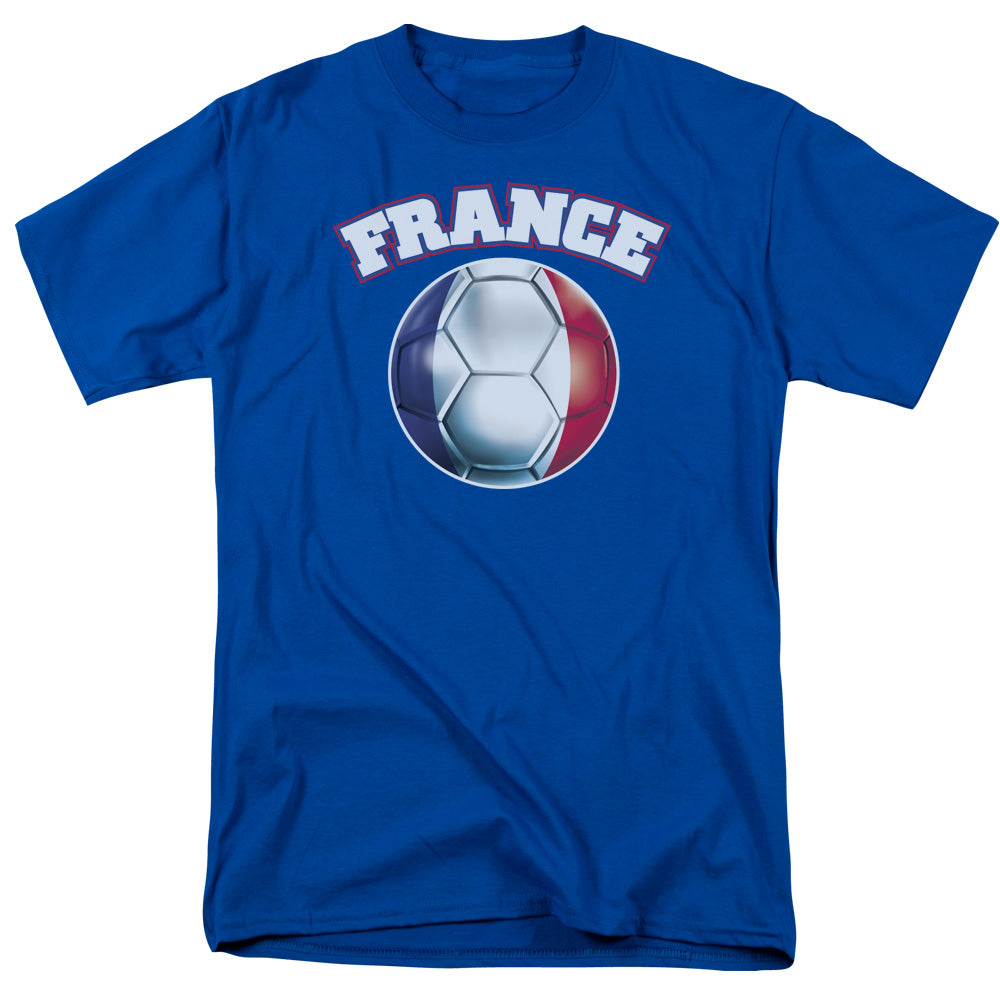 France - Short Sleeve Adult 18 - 1 - Royal Blue T-shirt