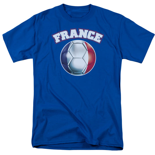France - Short Sleeve Adult 18 - 1 - Royal Blue T-shirt