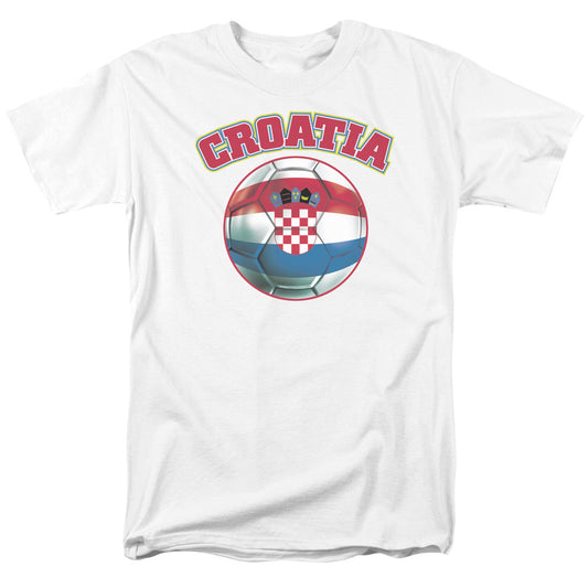 Croatia - Short Sleeve Adult 18 - 1 - White T-shirt