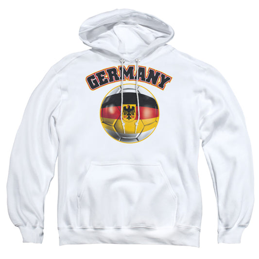 Germany - Adult Pull-over Hoodie - White
