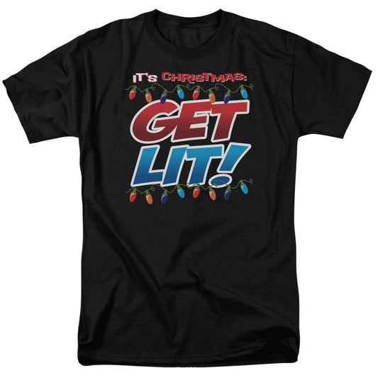Get Lit - Short Sleeve Adult 18 - 1 - Black T-shirt
