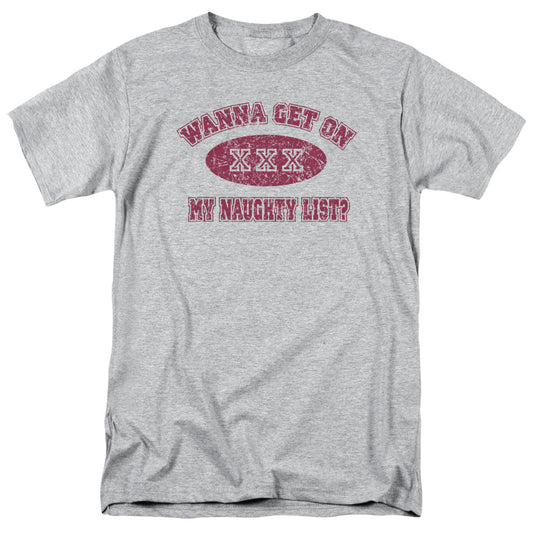 Naughty List - Short Sleeve Adult 18 - 1 - Athletic Heather T-shirt