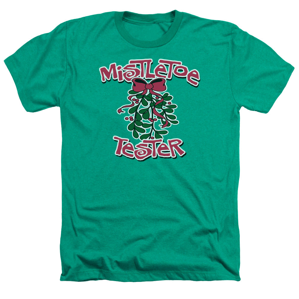 Mistletoe Tester - Adult Heather - Kelly Green