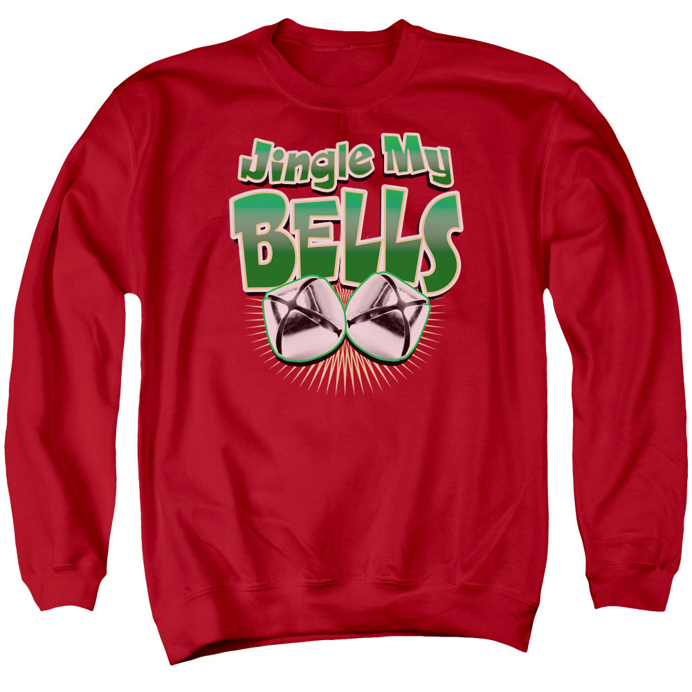 Jingle My Bells - Adult Crewneck Sweatshirt - Red
