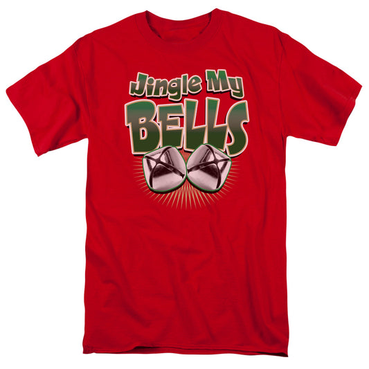Jingle My Bells - Short Sleeve Adult 18 - 1 - Red T-shirt
