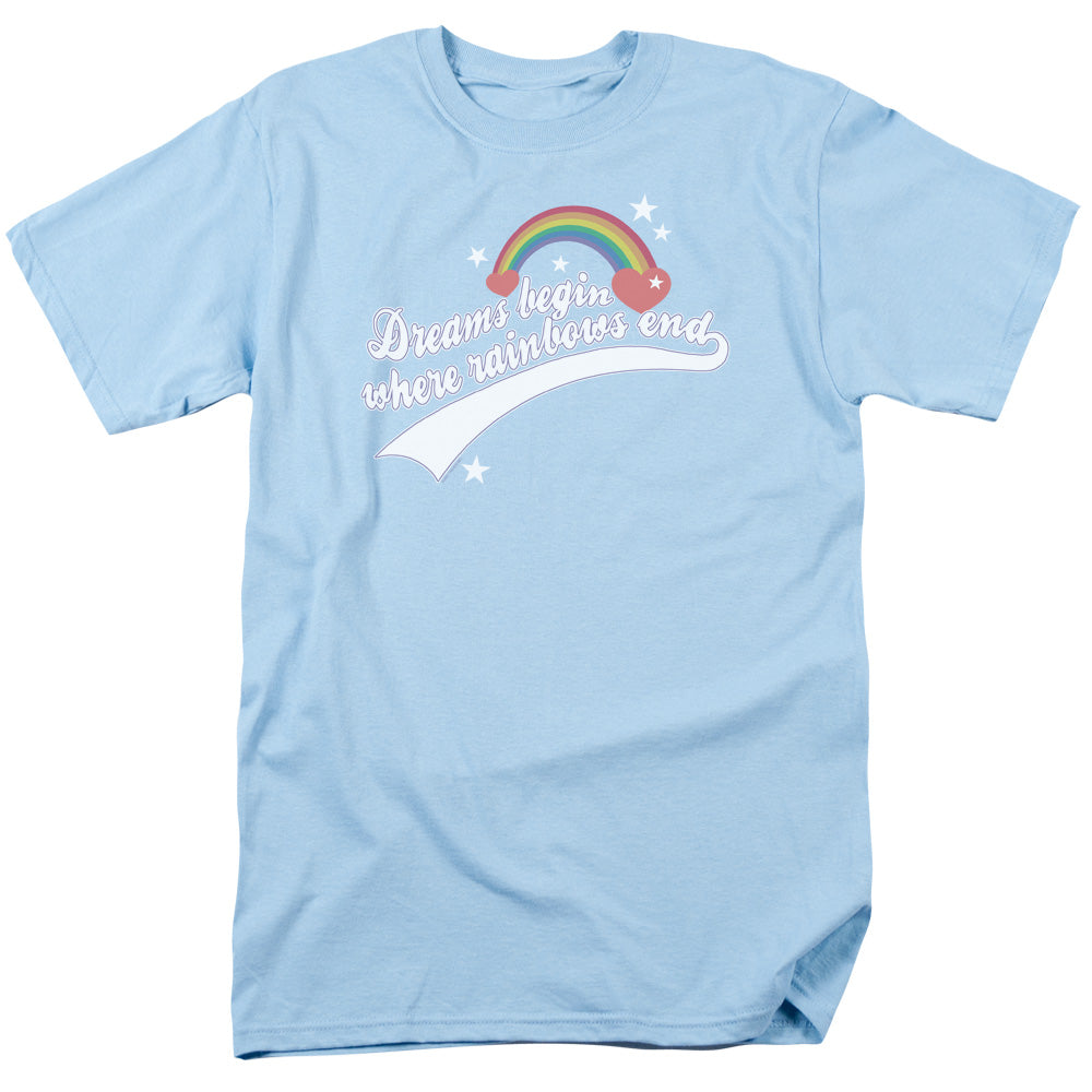 Rainbow Dreams - Short Sleeve Adult 18 - 1 - Light Blue T-shirt