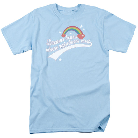 Rainbow Dreams - Short Sleeve Adult 18 - 1 - Light Blue T-shirt