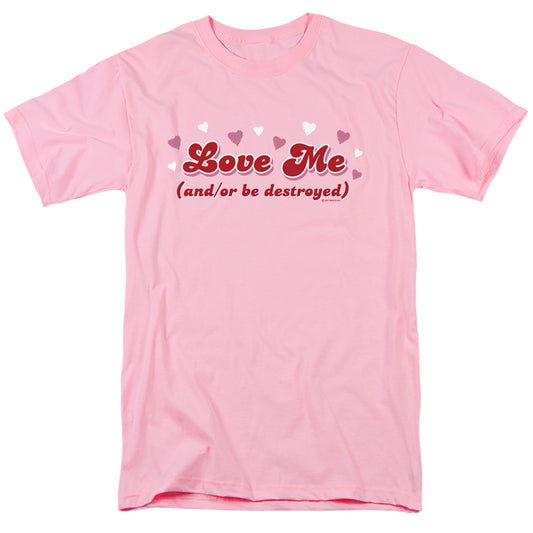 Love Me - Short Sleeve Adult 18 - 1 - Pink T-shirt