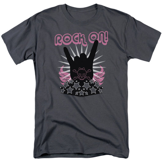 Rock On - Short Sleeve Adult 18 - 1 - Charcoal T-shirt