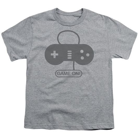 Game On - Short Sleeve Youth 18 - 1 - Athletic Heather T-shirt