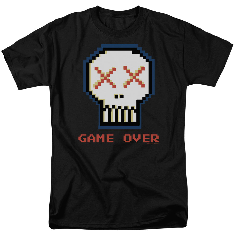 Game Over - Short Sleeve Adult 18 - 1 - Black T-shirt