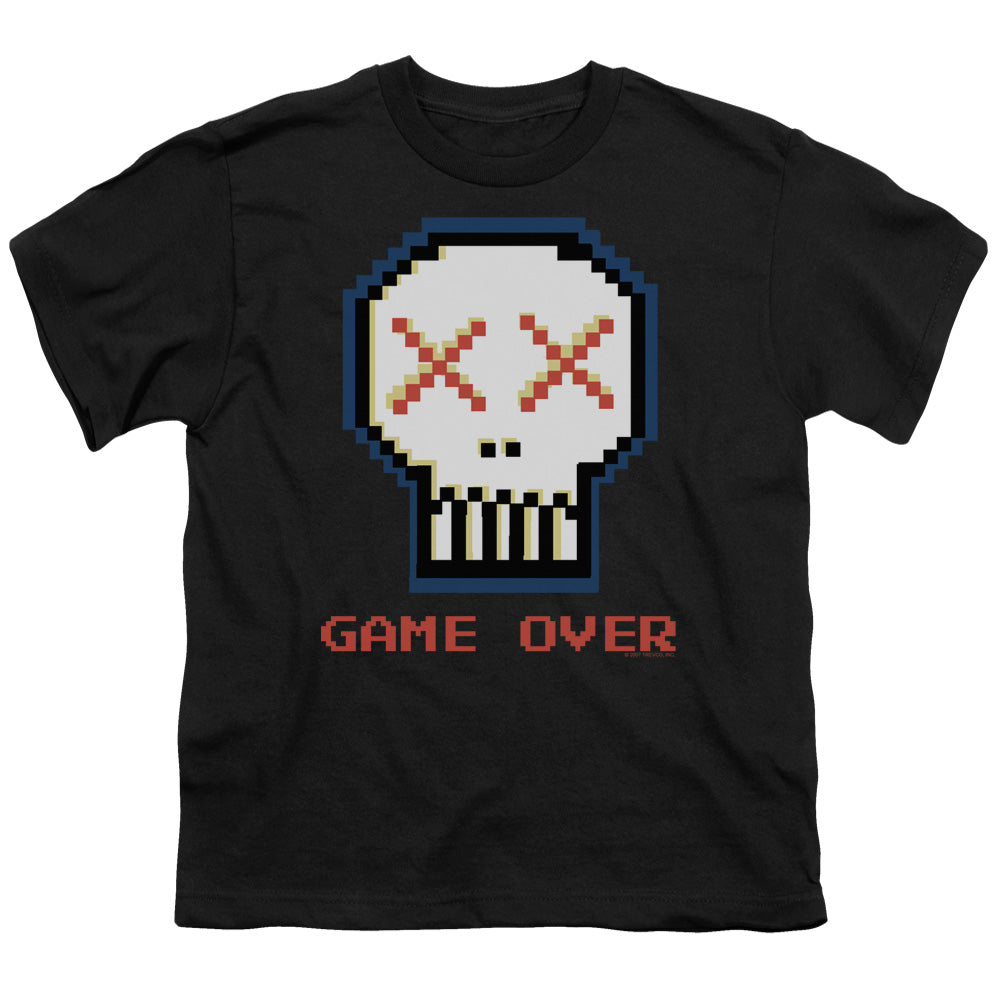 Game Over - Short Sleeve Youth 18 - 1 - Black T-shirt