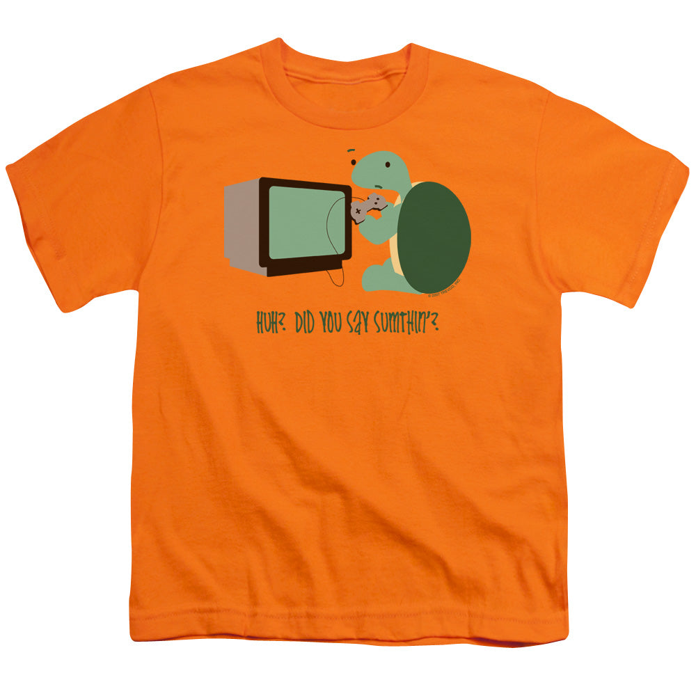 Did You Say Sumthin? - Short Sleeve Youth 18 - 1 - Orange T-shirt