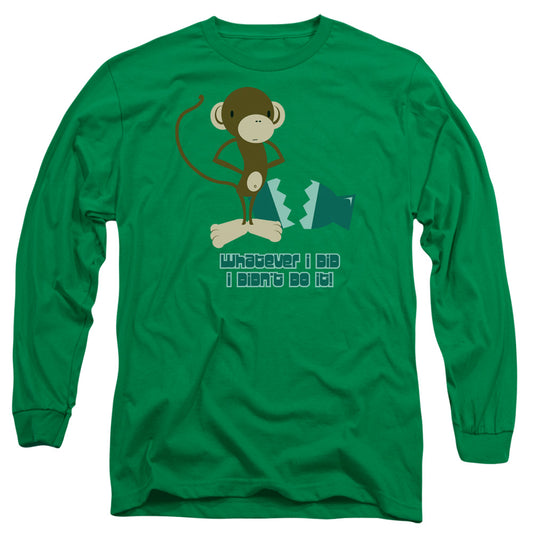 I Didnt Do It! - Long Sleeve Adult 18 - 1 - Kelly Green T-shirt