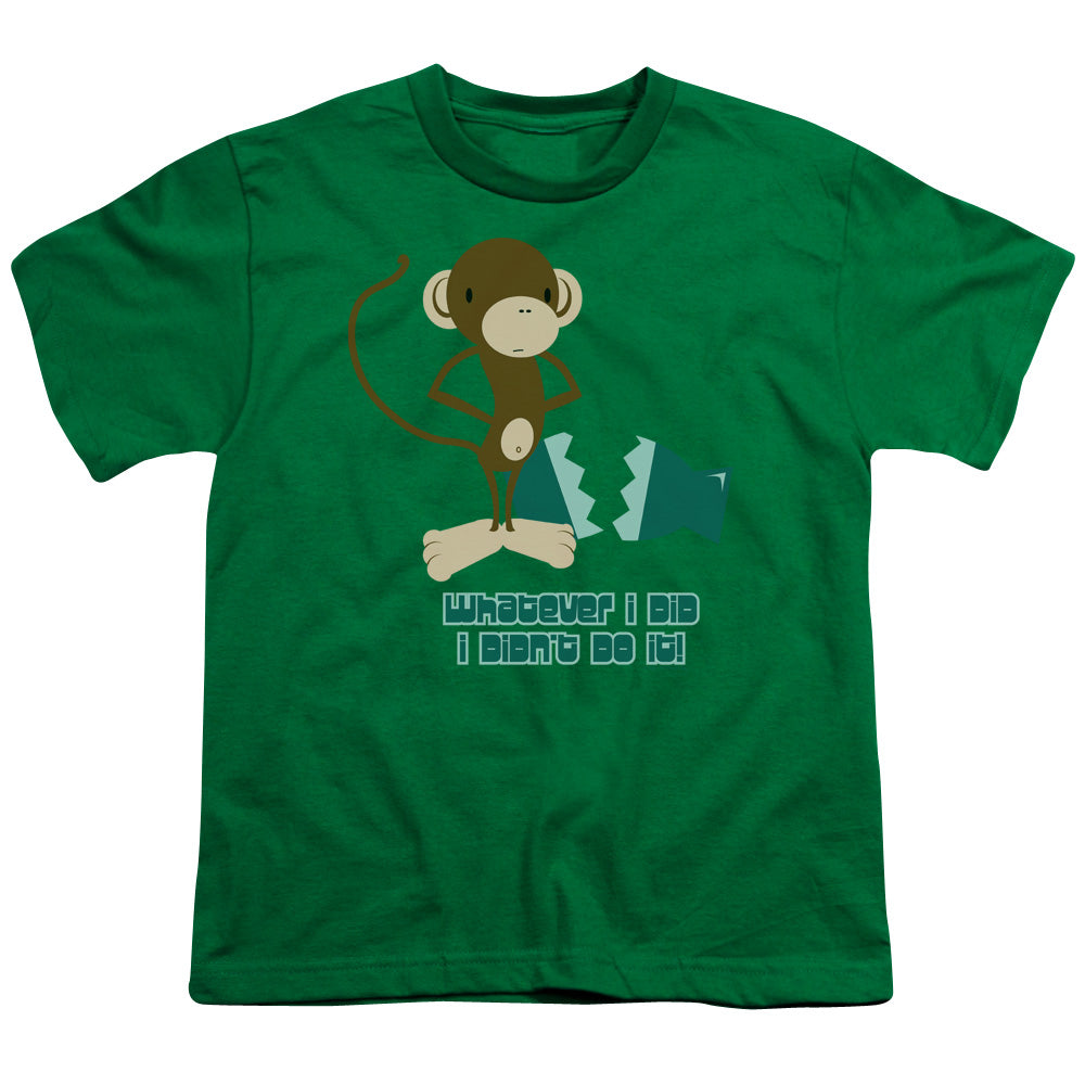 I Didnt Do It! - Short Sleeve Youth 18 - 1 - Kelly Green T-shirt