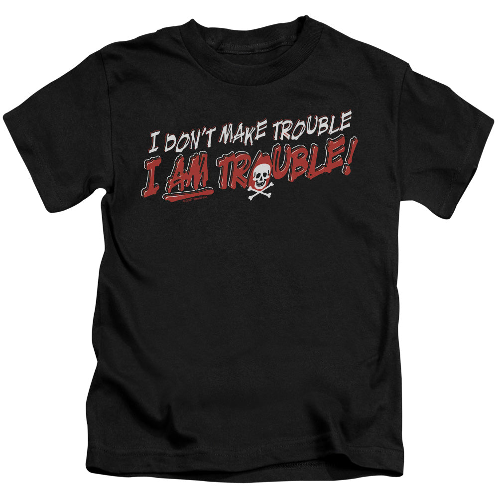 I AM TROUBLE -   JUVENILE 18/1 - BLACK - T-Shirt