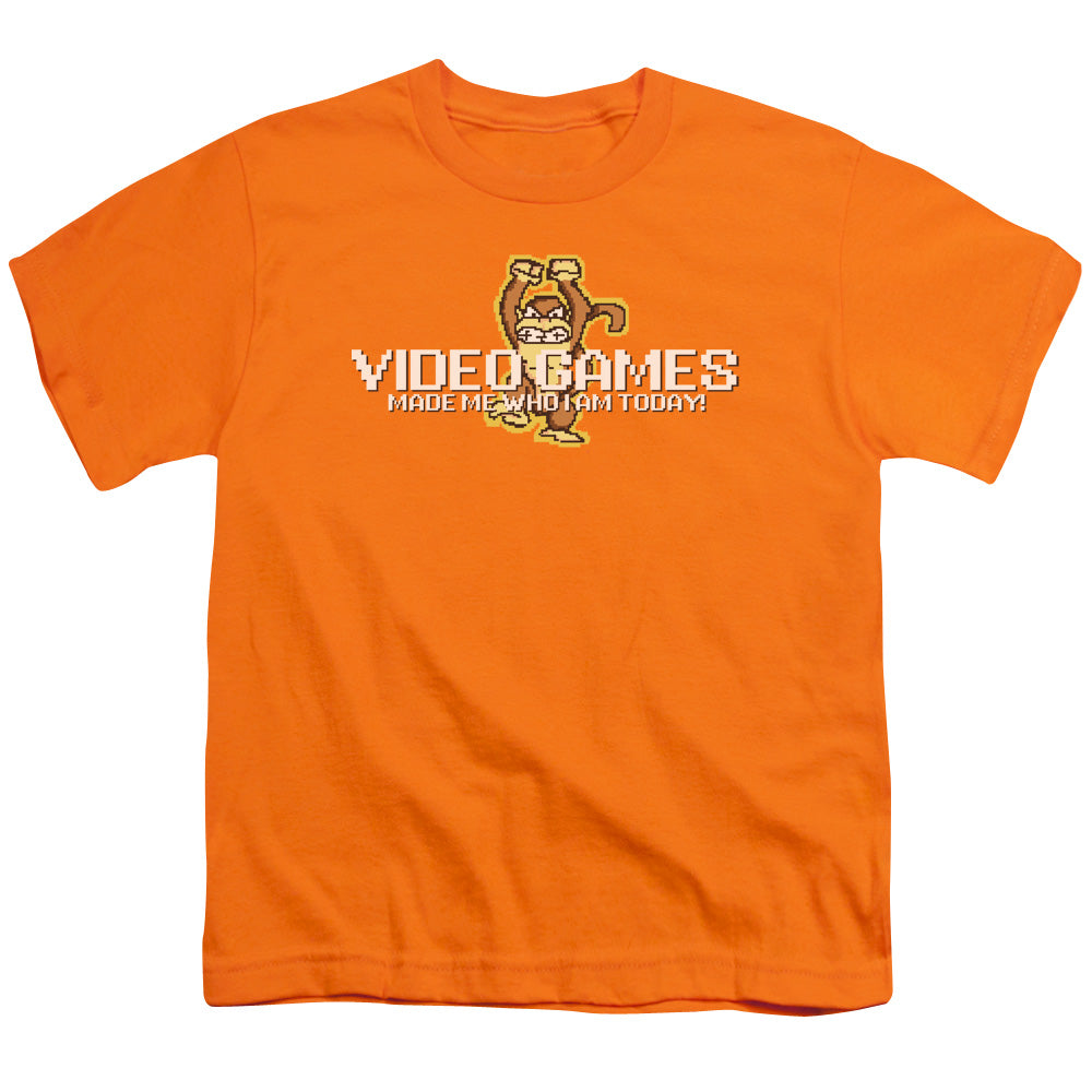 Video Games - Short Sleeve Youth 18 - 1 - Orange T-shirt