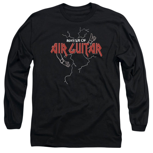 Air Guitar Master - Long Sleeve Adult 18 - 1 - Black T-shirt