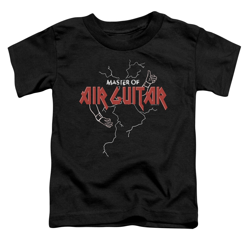 Air Guitar Master - Short Sleeve Toddler Tee - Black T-shirt