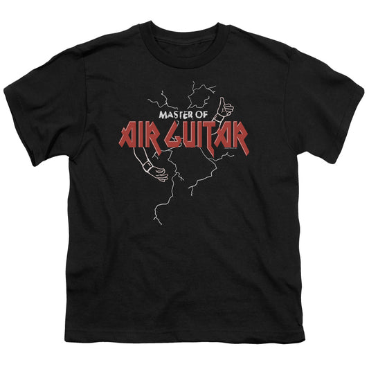 Air Guitar Master - Short Sleeve Youth 18 - 1 - Black T-shirt