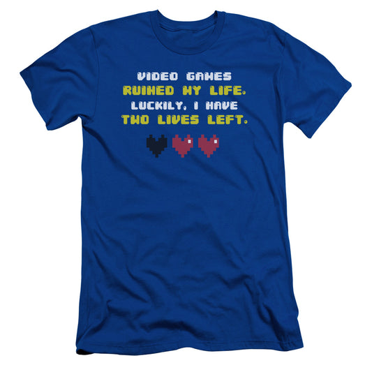 Two Lives Left - Short Sleeve Adult 30 - 1 - Royal Blue T-shirt