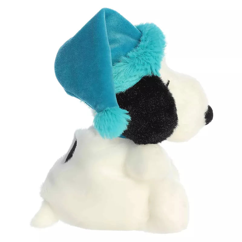 Aurora Mini Bundled Up Snoopy Palm Pals Peanuts Festive Stuffed Animal White 5"