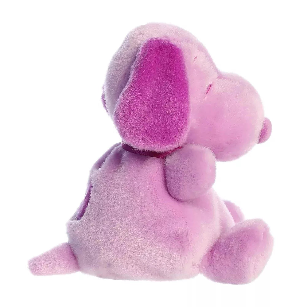 Aurora Mini Snoopy Color Collection Palm Pals Peanuts Adorable Stuffed Animal Purple 5"