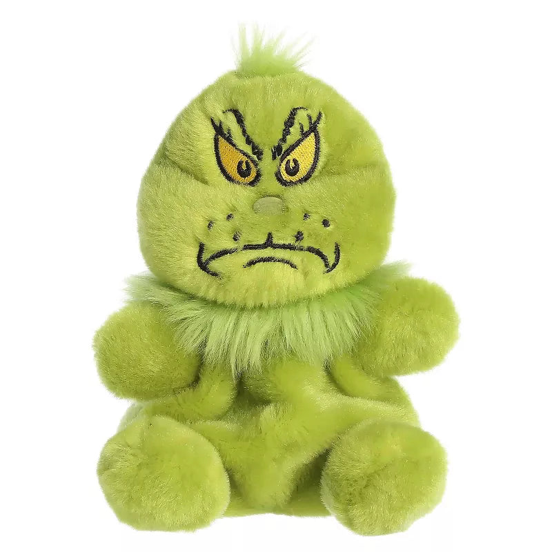 Aurora Mini Grinch Palm Pals Dr. Seuss Whimsical Stuffed Animal Mean One 4.5