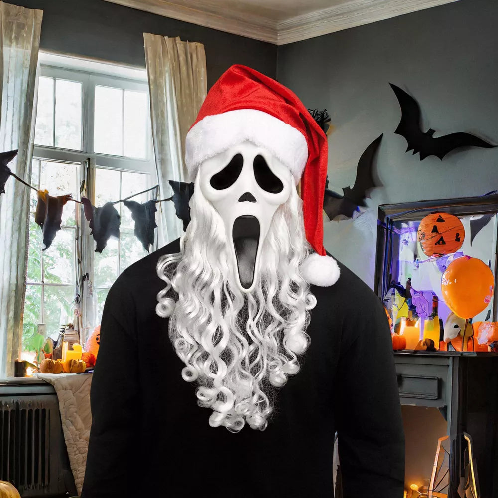 Ghostface Santa Mask