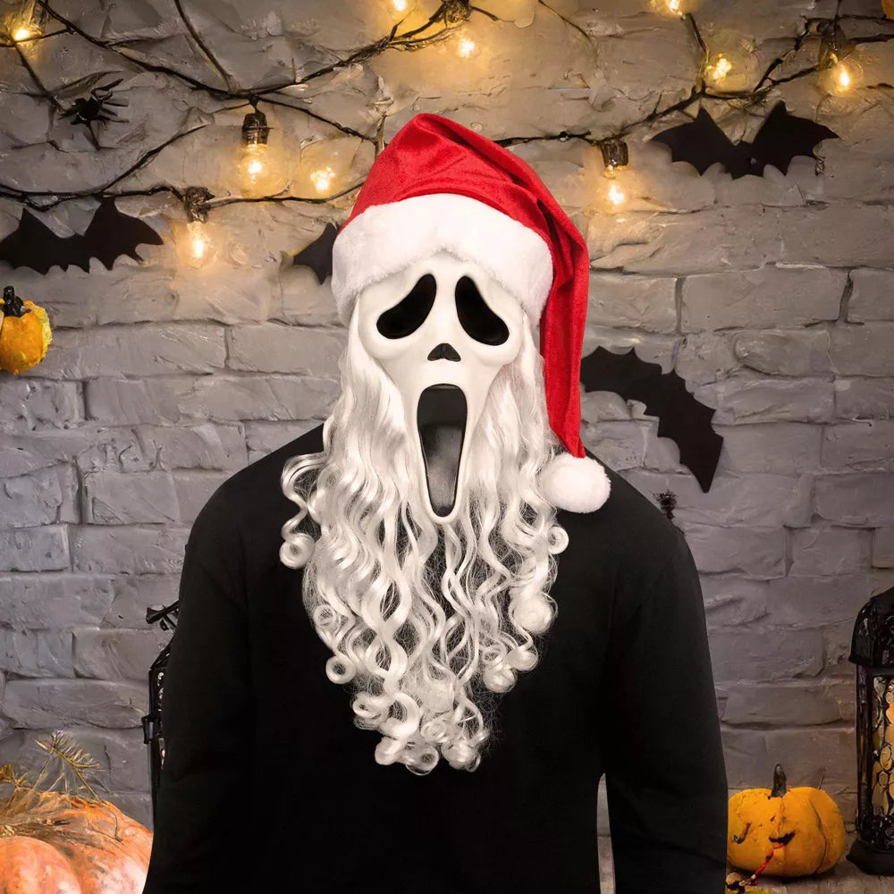 Ghostface Santa Mask