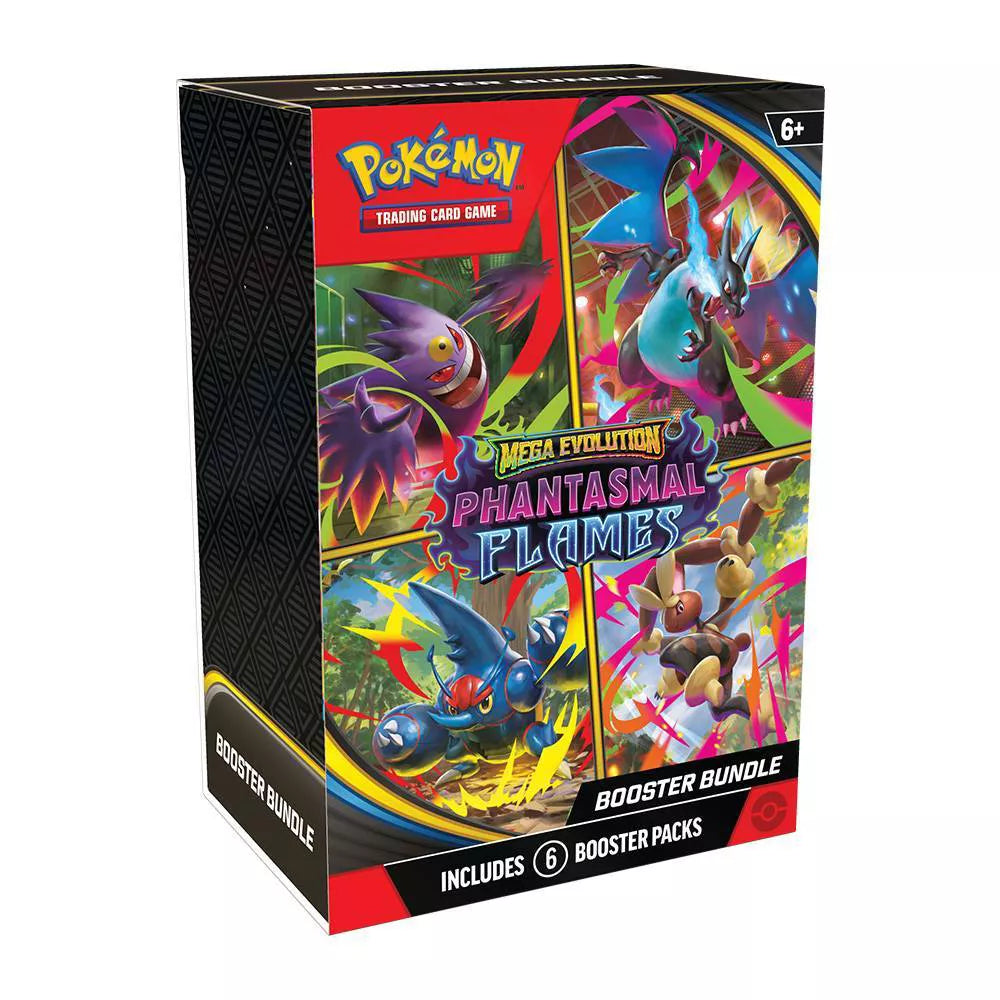 Pokemon Mega Evolution Phantasmal Flames Booster Bundle