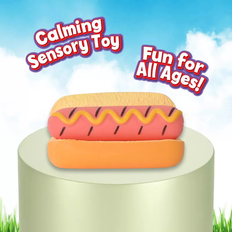 Squeeezy Hot Dog Fidget Toy