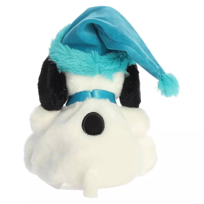 Aurora Mini Bundled Up Snoopy Palm Pals Peanuts Festive Stuffed Animal White 5"