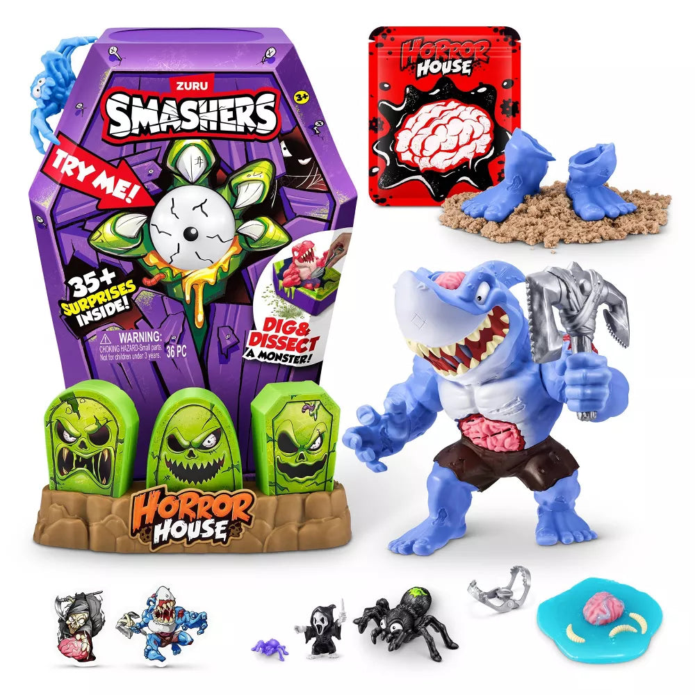 Smashers Mega Horror House Mini Figure Set