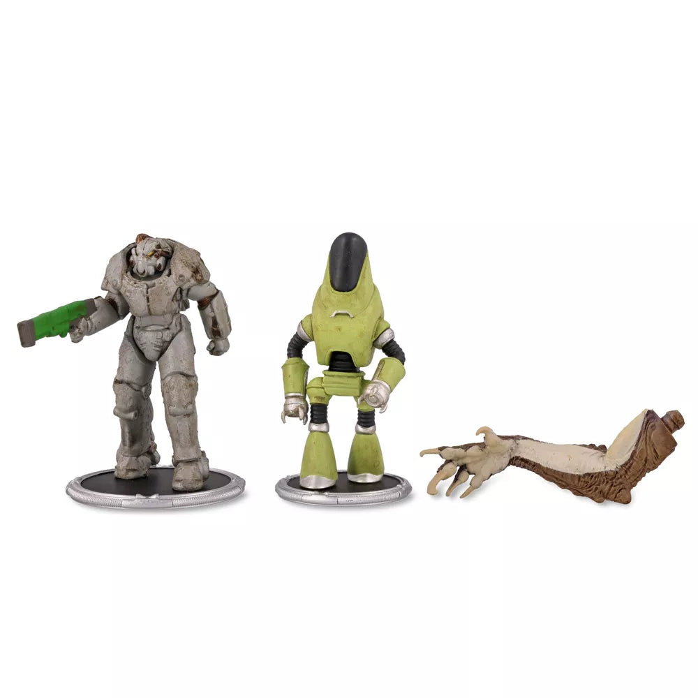 Fallout X01 and Protectron Mini Figure Set (Build-a-Figure Deathclaw)