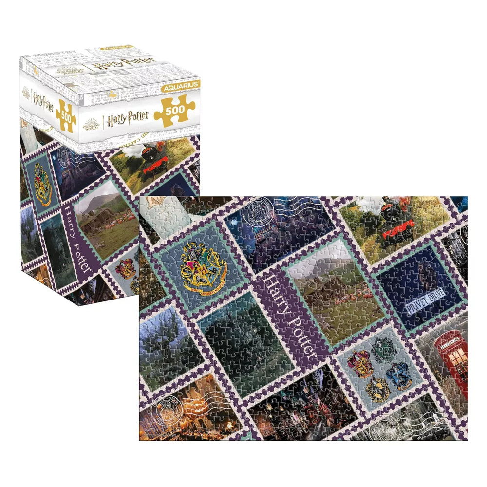 Harry Potter Travel Stamps 500 Piece Jigsaw Puzzle