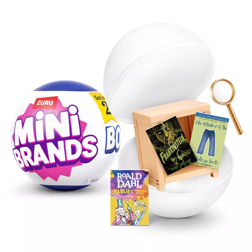 Mini Brands Books Series 2 Capsule (contents may vary)