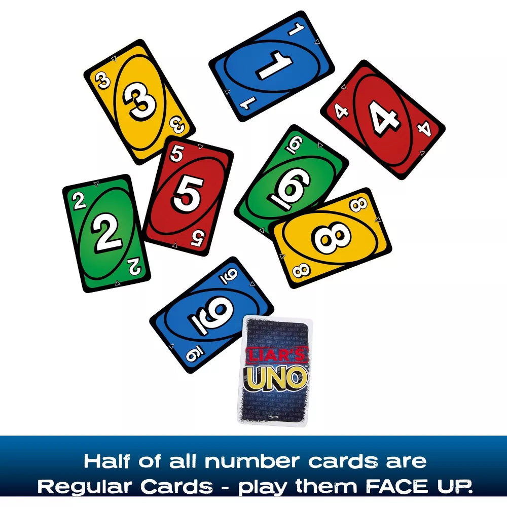 Mattel Games - Liar's UNO Card Game