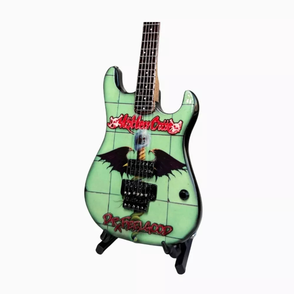 The Mini Axe - Motley Crue - Dr. Feelgood - Mini Guitar Replica Collectible