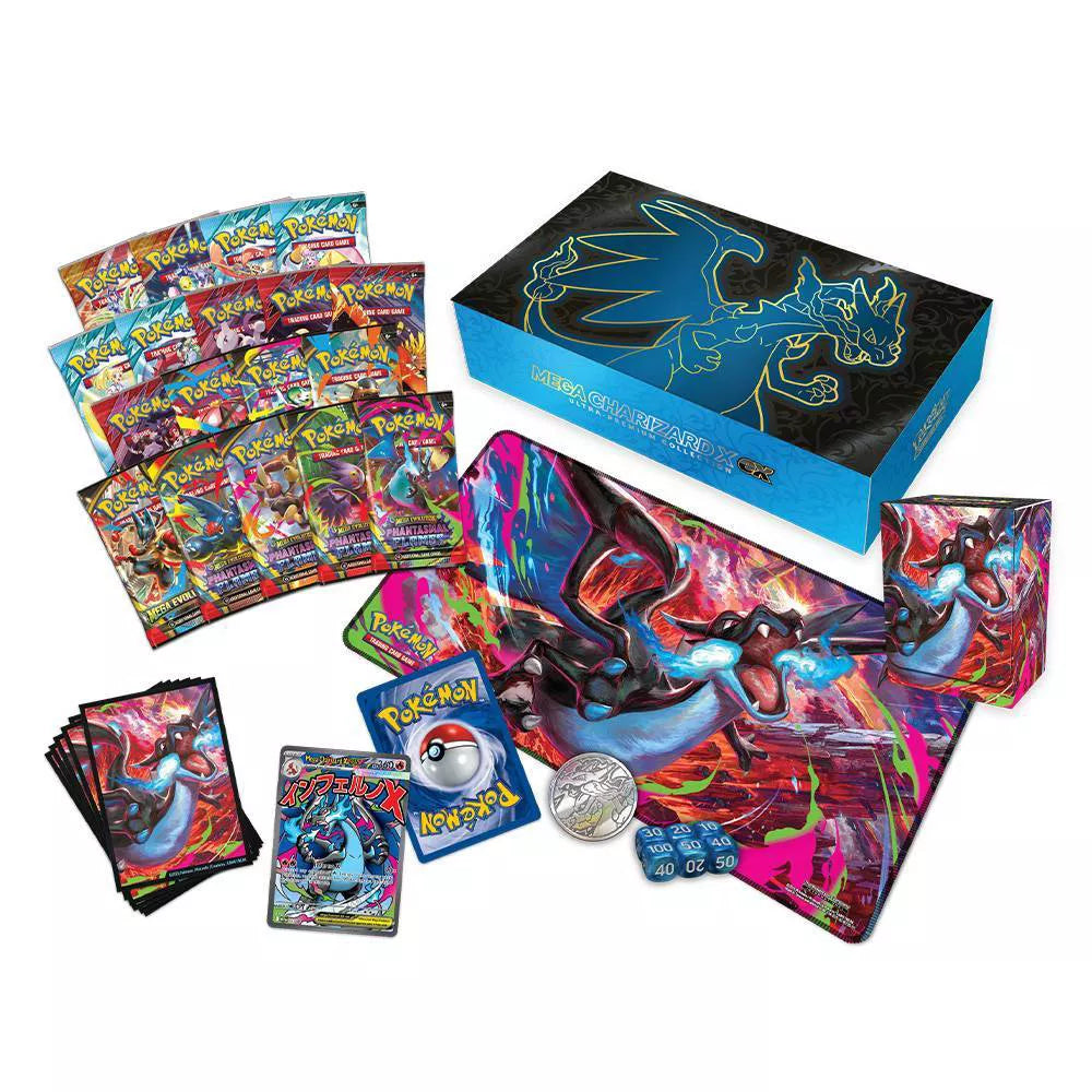 Pokmon - Trading Card Game: Mega Charizard X ex Ultra-Premium Collection Pokmon - Trading Card Game: Mega Charizard X ex Ultra-Premium Collection