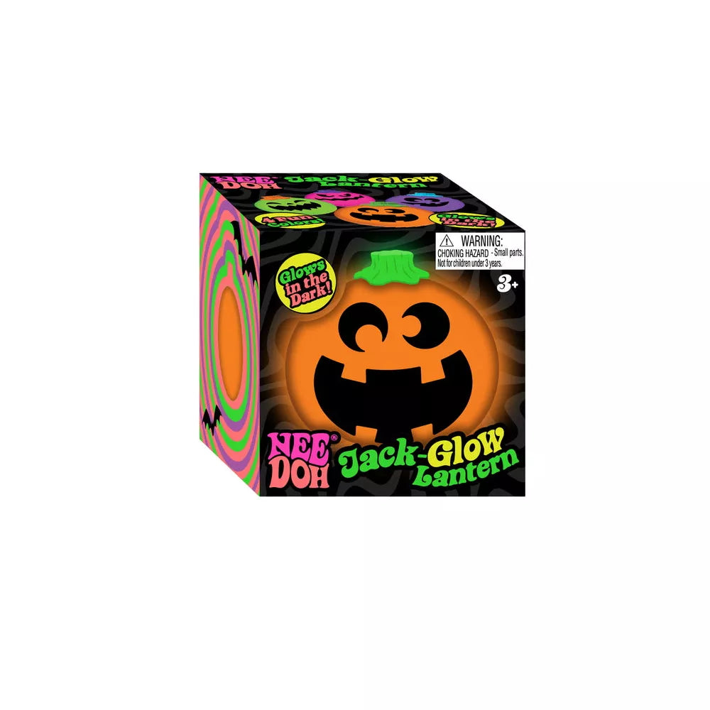 2026 Needohween Jack-Glow-Lantern Stress Ball [1 RANDOM Glow-in-the-Dark Squish]