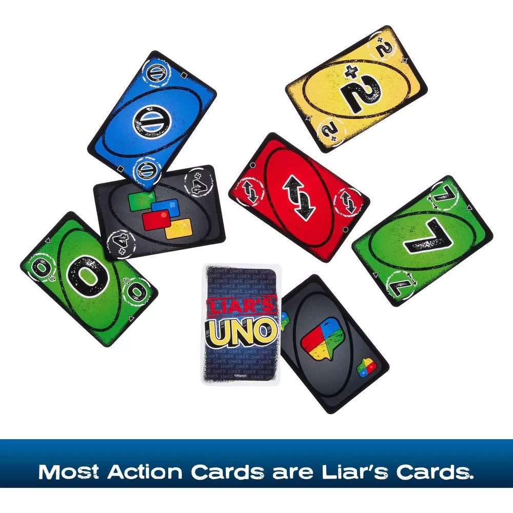 Mattel Games - Liar's UNO Card Game