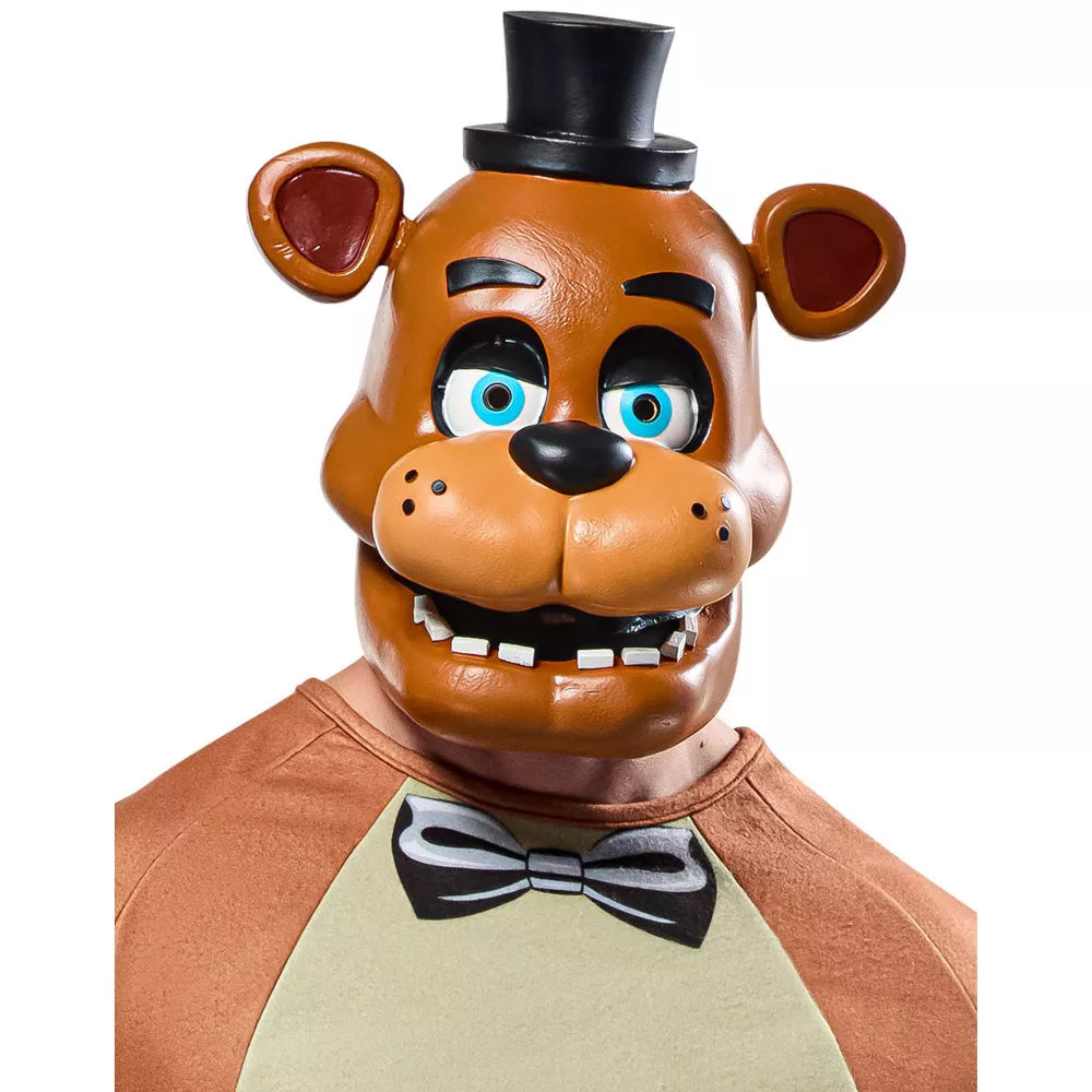 Five Nights At Freddy's Freddy Overhead Latex Mask- One Size Fits Most