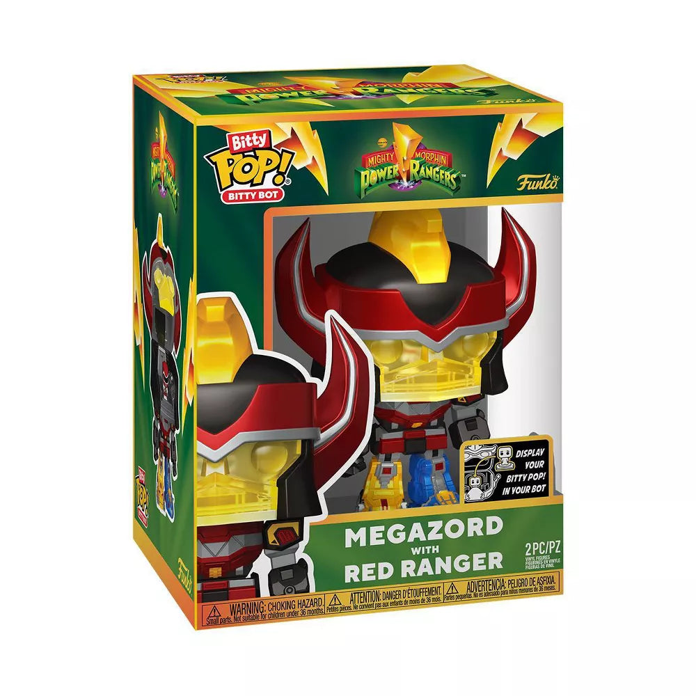 Funko Bitty Pop! Bots: Power Rangers - Megazord with Red Ranger